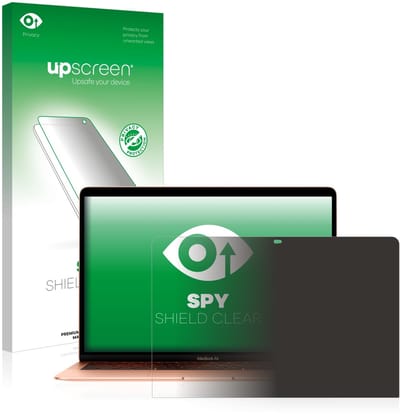 upscreen - privacy screenprotector voor Apple MacBook Air 13.3" 2020 - Folie Beschermfolie Blauwlichtfilter