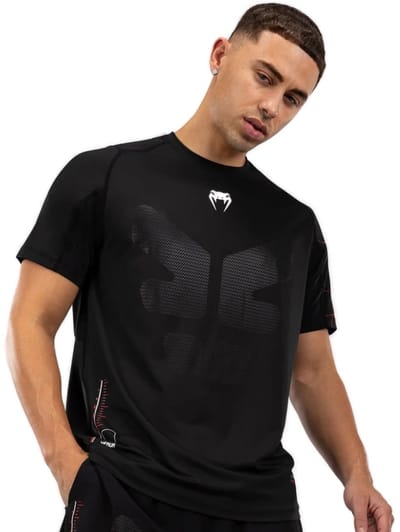 Venum Tactical XT Dry Tech Trainingsshirt Zwart Vuurrood - XL