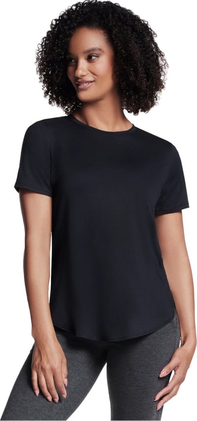 Skechers Godri Swift Tunic Tee, Vrouwen, Zwart, T-shirt, maat: M