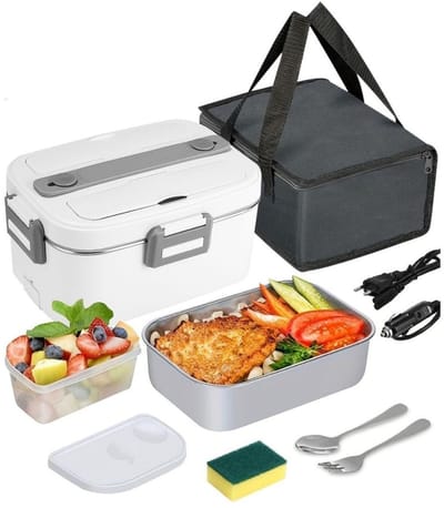 RWB® Elektrische Lunchbox - Lunchbox Elektrisch - Broodtrommel Elektrisch - 3 in 1 - 1.8L