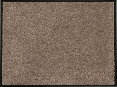 MD Entree - Sahara Steel Deurmat - Droogloopmat - Schoonloopmat - 60 x 80 cm - Poolhoogte 10 mm - Antislip - Hoge vochtabsorptie - Wasbaar - Hoogwaarige kwaliteit - Verschillende afmetingen & Kleuren.