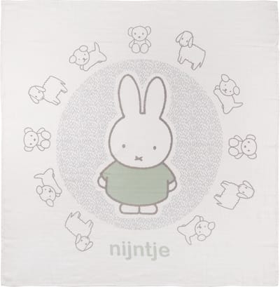 Nijntje Multidoek Hydrofiel XL - Swaddle - Inbakerdoek - 120x120 - Groen