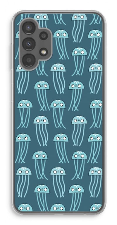 Case Company® - Hoesje geschikt voor Samsung Galaxy A13 4G hoesje - Kwallie - Soft Cover Telefoonhoesje - Bescherming aan alle Kanten en Schermrand