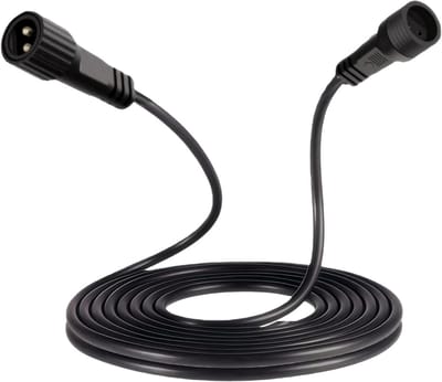 LED Verlengkabel - Stroomkabel - Verlichting Uitbreiden - Flexibele Kabel - 5 Meter - Wit
