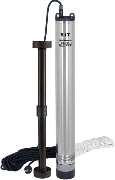 Dieptepomp – Bronpomp – Putpomp – Waterpomp – RVS Pomp – 900 Watt Krachtige Motor – Compacte Diameter 9,6 cm voor Smalle Putten