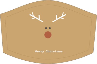 Mondkapje Kerst - Merry Christmas
