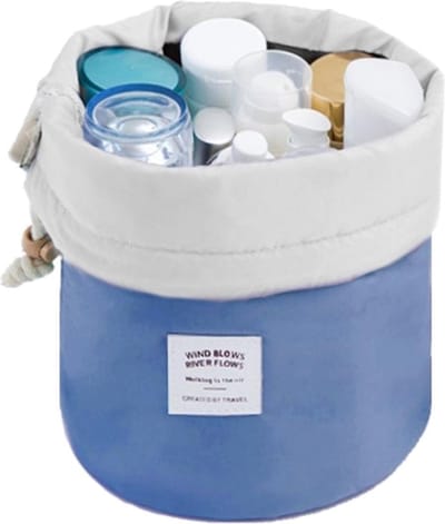 Fako Fashion - Make-up Tas - Cosmetica Organizer - Reistas - Make-up Toilettas - Donkerblauw