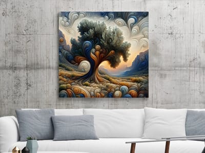 Kunstprint | Wanddecoratie | Dibond | 20 × 20 cm