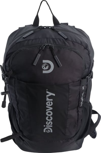 Discovery Outdoor Rugzak / Schooltas Zwart - Zwart