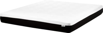 SPONGY - Schuimmatras - Zwart/Wit - 180 x 200 cm - Traagschuim