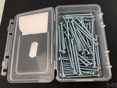Deltafix spaanplaatschroef cilinderkop / kruiskop verzinkt 4.0 x 50 mm 50 st.