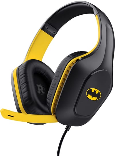 Trust GXT 415BM Zirox - Gaming Headset - Batman Editie - Bedraad - 50mm Drivers - Over-ear - Zwart