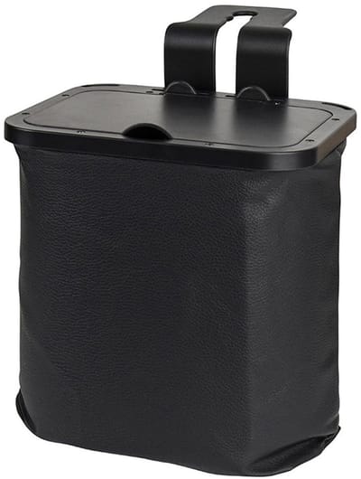 Dailygoods- Prullenbak Waterdicht - Opvouwbare Vuilnisbak - Multifunctionele Auto Accessoires - Hangende Opbergtas - Deksel - 1,5 Gallon Capaciteit - Afvalemmer