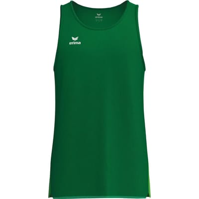 Erima T&F Wings Singlet Heren - Smaragd / Green Gecko | Maat: S