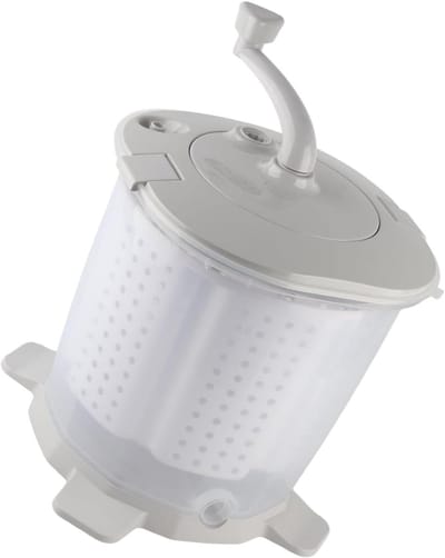 Handmatige Wasmachine - Draagbare Wasmachine - Kleine Kleding Wassen - Niet-elektrisch - 41 x 35 x 35 cm - Grijs