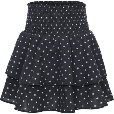 LOOXS 10sixteen Meisjes rokseizoen - Maat 134/140 in de kleur antraciet dessin van 100% Polyester - 2601-5715-608