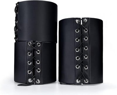 Trainingsuitrusting - Stootkussen Cover - Vechtsport Training - Elastisch Rubber - 60 cm Lengte - Zwart
