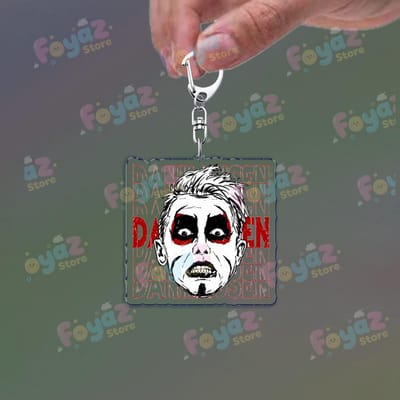 Worstelaar Danhausen Sleutelhangers voor Accessoires Tas Donovan Thema Sleutelhangers Sieraden Vrienden Gaming Cadeaus gray