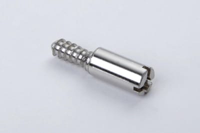 Kastdeur Stoppers - Meubelonderdelen - Kasten Organiseren - Metaal Nikkel - 4 Stuks 7mm - Zilver