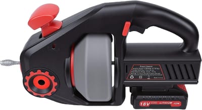 Elektrische Afvoerontstopper - Riool Reiniger - Verstopping Verwijderen - Draadloos Tot 800 RPM - 76 Meter Kabel