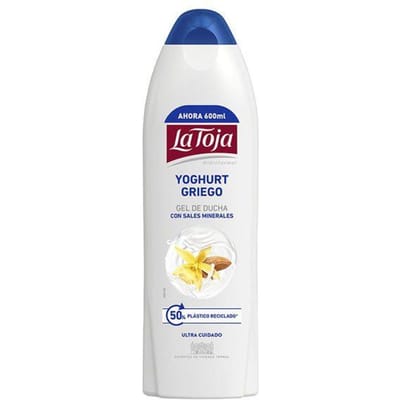 Gel douche crème au YAOURT GREC 600 ml