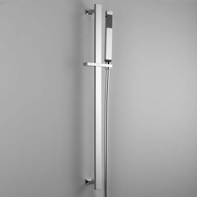 Kronenbach SUPRA wall bar set Q angular in heavy brass finish 38.455.012.7516
