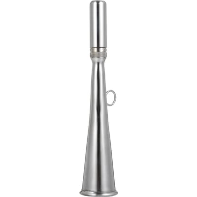 RVS misthoorn boot misthoorn draagbare misthoorn met afneembaar mondstuk voor jacht Marine zilver
