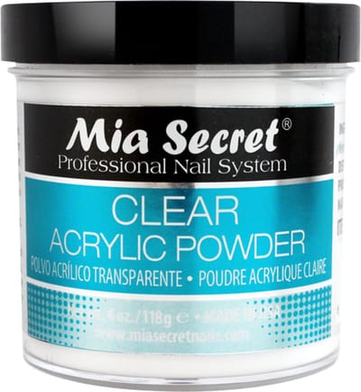 Acryl Poeder Transparant 118ml.