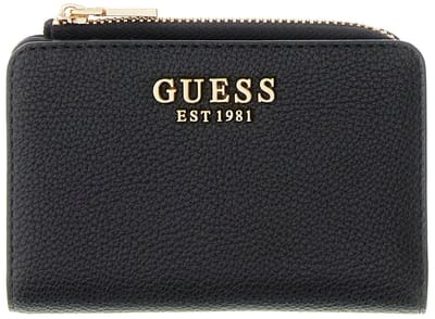 GUESS portemonnee Laurel II SLG Zip Around Black zwart