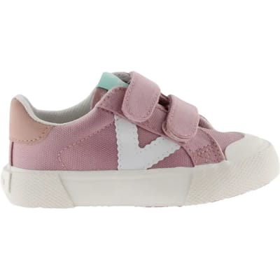 Gestreepte gympen nylon kind Victoria Tribu