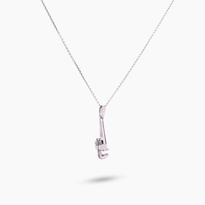 Pinchme Charms - Pijptang bedel – Stoer symbool voor vakmanschap & grip - Echt zilver - Handgemaakt in Nederland - Luxe cadeauverpakking - Ketting Sieraden
