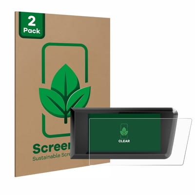 2 Stuks Screenprotector voor Bosch Purion 400 - Hoogwaardige Beschermfolie transparant