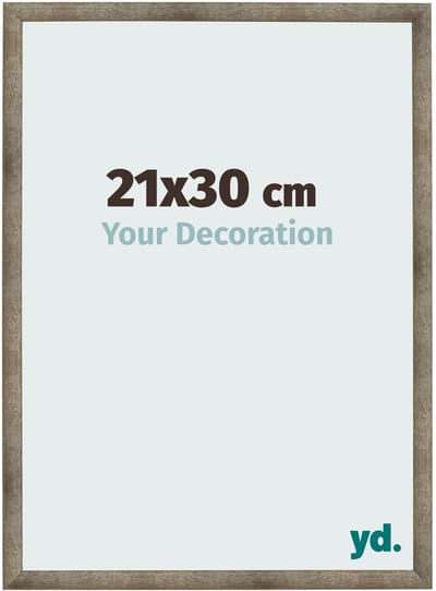 Your Decoration - Fotolijst 21x30 cm - MDF - Metaal Vintage - Bologna