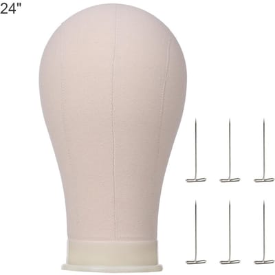 Kurk Canvas Blok Hoofd Mannequin Hoofd Pruik Display Styling Hoofd Mannequin Canvas Hoofd 24