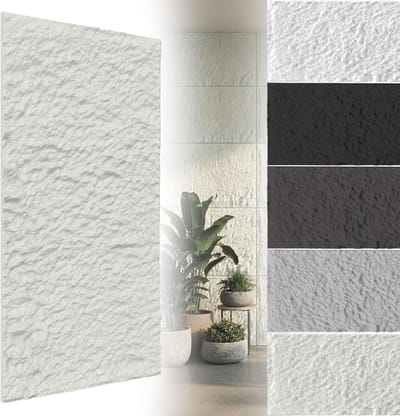 ACXIN Wandpanelen 3D - Wandpanelen Steenlook Muurpanelen Wandbekleding Decoratief PU Waterdicht Badkamer Woonkamer Keuken - 120x60cm - 3cm Dik - Marmerwit - 2 Stuks