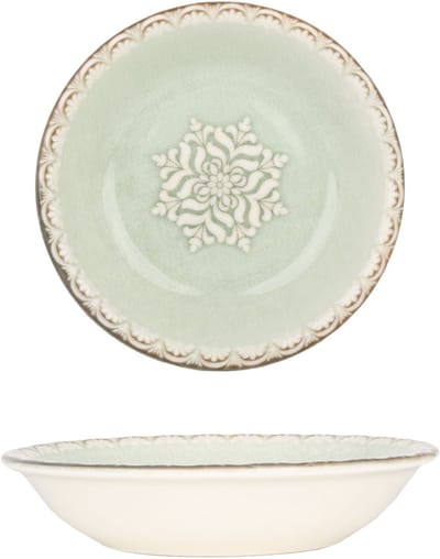 By Bone Serveerschaal - Rome - Porselein - 13 cm (150cc) - set van 2