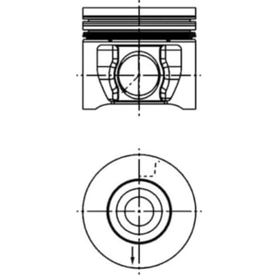Zuiger KOLBENSCHMIDT 40830600