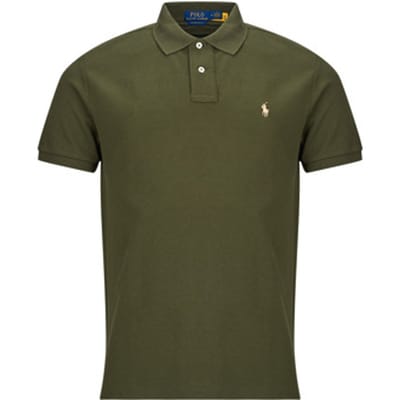 Polo Shirt Korte Mouw Polo Ralph Lauren POLO AJUSTE DROIT EN COTON BASIC MESH