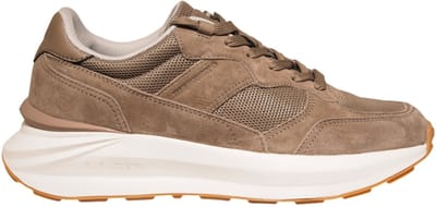 Blue Industry taupe suède heren sneakers - Blue Jogger