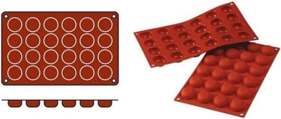 Bakmat Pomponnetes (Cap.24St.) - SiliconFlex 070055 - Horeca & Professioneel