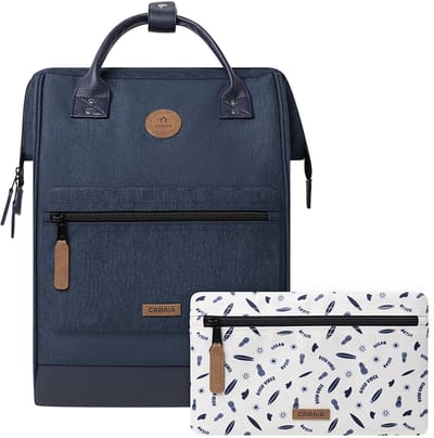 Cabaia Adventurer Large Laptoprugzak - 16 inch - 23L - Blauw