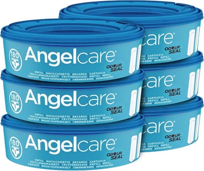 Angelcare luieremmer navullingen - 6 cassettes + FREE GIFT