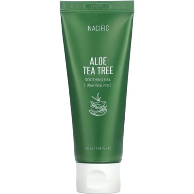 Gel Apaisant Aloe Arbre à Thé, 100 ml(3.38 Fl Oz) blue