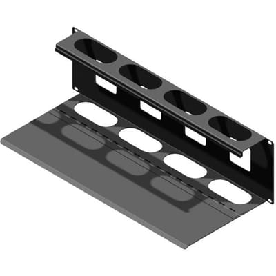 Hammond Electronics PCMDD19005BK1 Kabeldoorvoer Zwenkbaar (b x h x d) 483 x 133 x 64 mm 1 stuk(s)