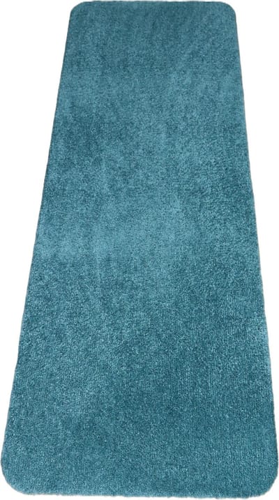 PRIMA - Soft - Badmat - Wastafelmat - Loper - blauw - groen - 50x150cm - antislip