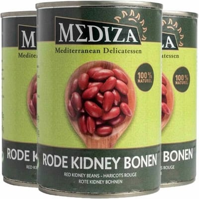 3x Mediza Rode Kidney Bonen 400 gr