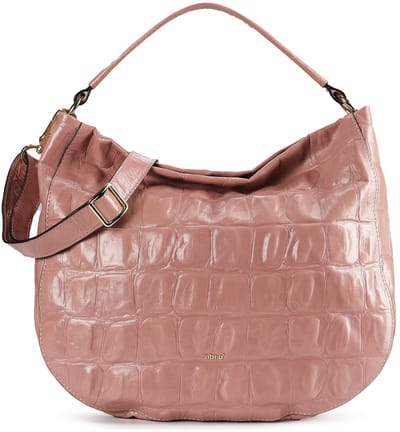 abro Mia Schoudertas Leder 35 cm - Dames - rosa