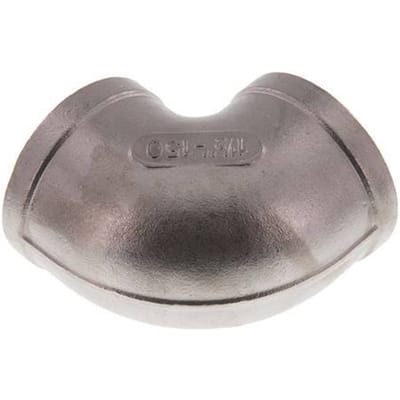Rp 1 1/2'' RVS L-Fitting 90graden 10 Bar