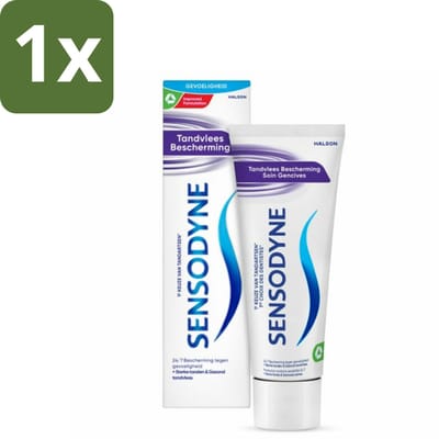 1 x Sensodyne Tandpasta Gum Protection 75 ml - Gevoelige Tanden - Tandvleesbescherming - Tandpasta - Gevoeligheid - Tandpasta Voor Gevoelige Tanden