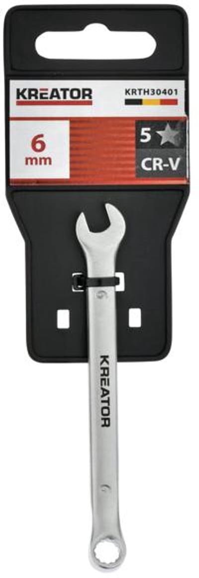 Kreator Steek- Ringsleutel KRTH30401 - 6 - Lengte 100 mm